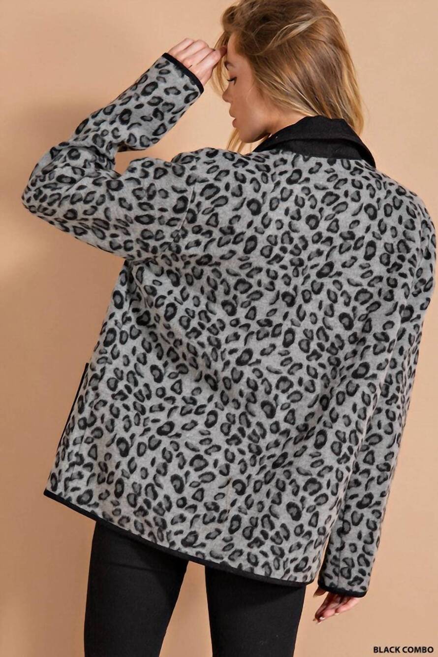 NEW KORI jungle bells jacket in black; grey - Picture 3 of 3